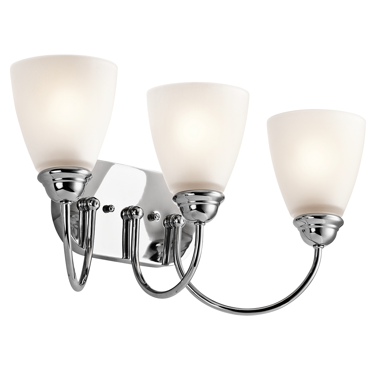Product image for Kichler 45639CH Jolie 3 Light Vanity Light Chrome