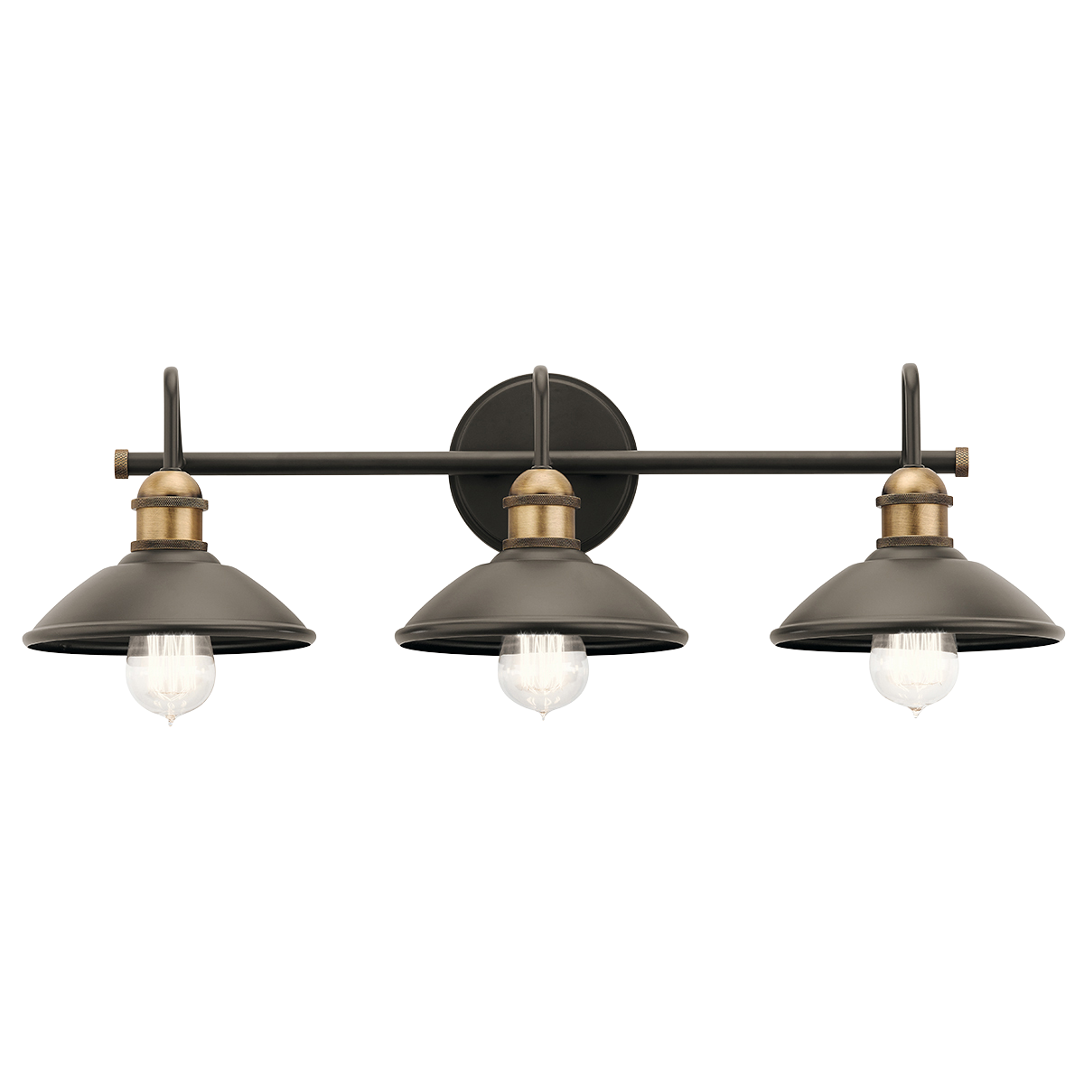 Product image for Kichler 45945OZ Clyde™ 3 Light Vanity Light Olde Bronze®