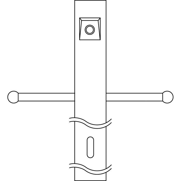 Built from aluminum, this accessory post features an exterior photoeye ladder rest and Architectural Bronze(TM) finish.
