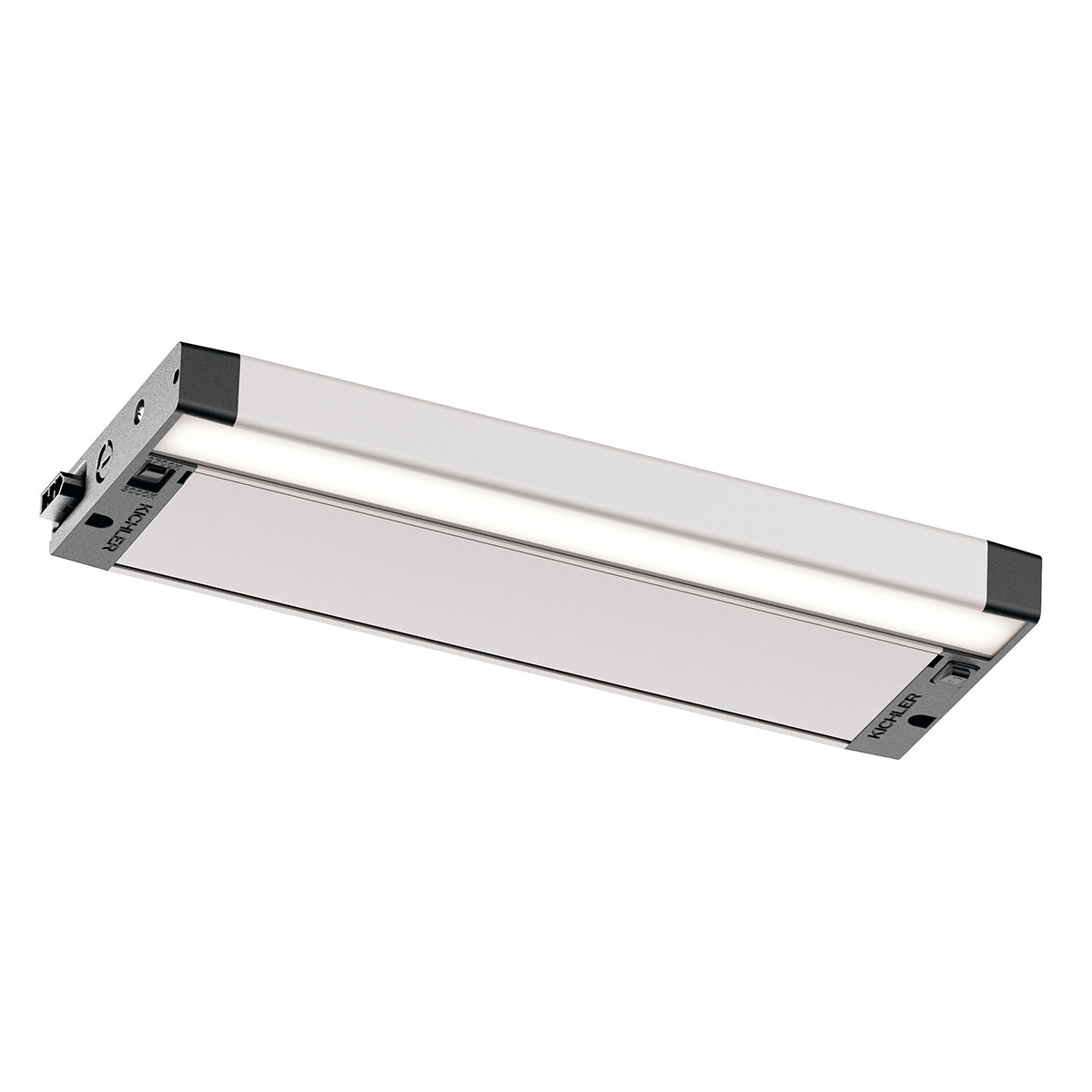 The high quality light output of the 6U Series LED under-cabinet fixture offers a consistently diffused, spot-free lighting effect. The ability to switch the fixture between 2700K and 3000K allows for the ultimate in homeowner customization.