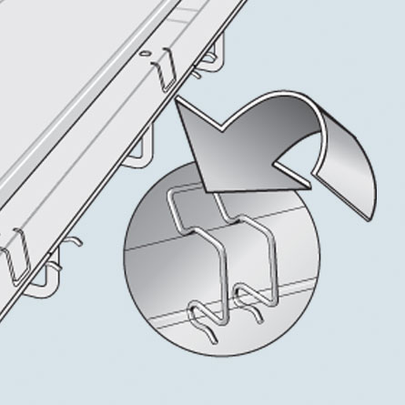 Product image for CABLO 942807 CLIPF02BL - CVN COVER