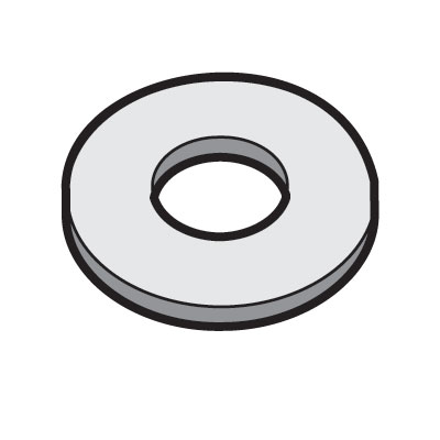 Product image for CABLO 942464 EZFW1/2EZ - FLAT WASHE