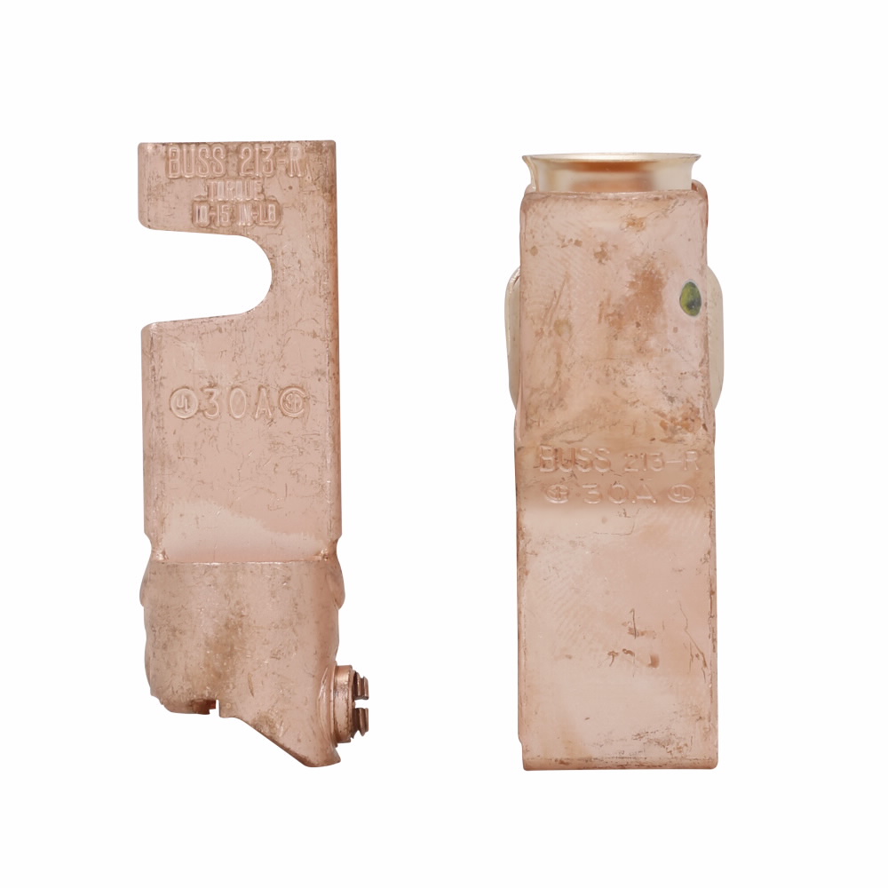 Product image for Bussmann NO.213-R 250V Class R Fuse Reducer (pair), 1-30amp Fuse Range, 100amp Equipment/Fuseblock Size