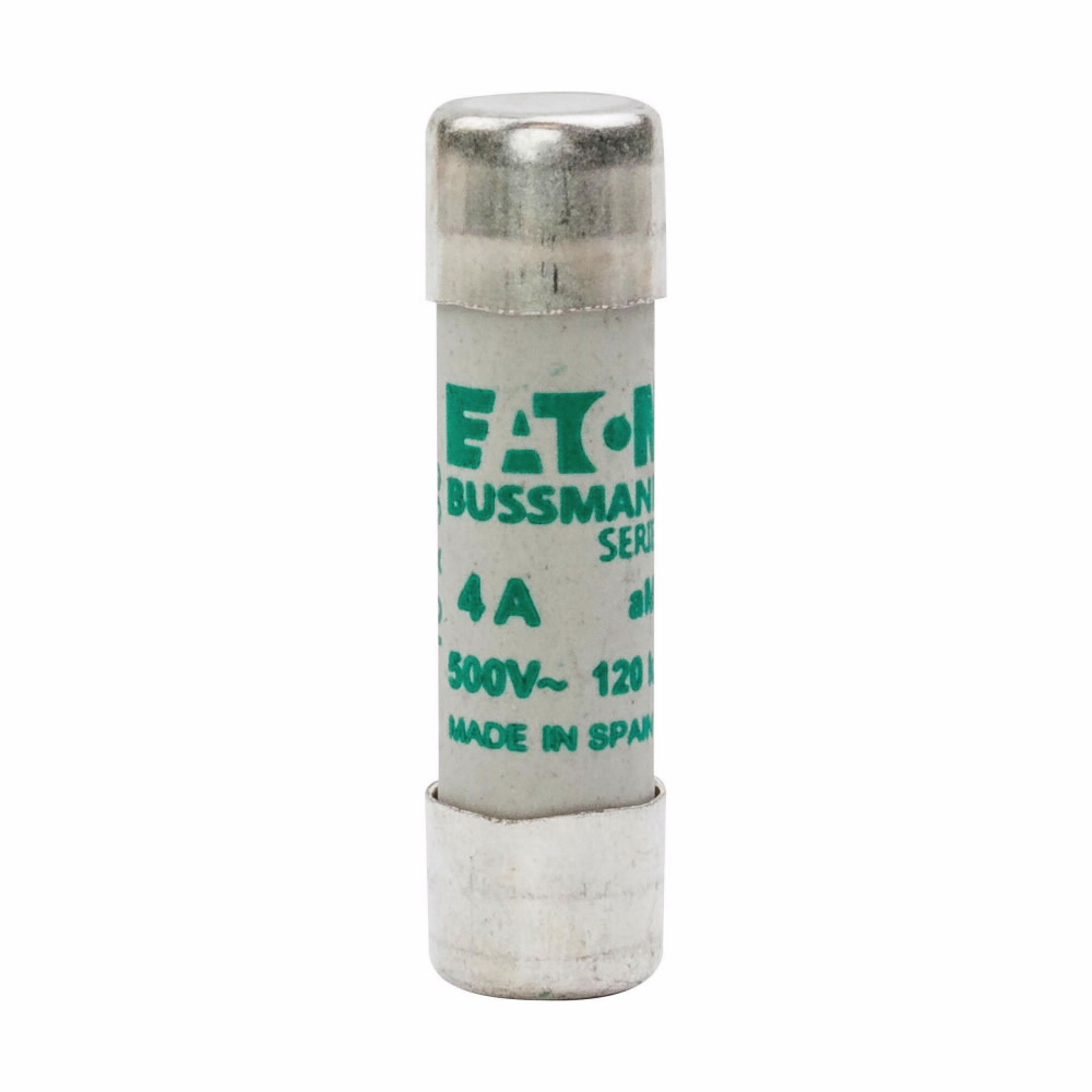 Product image for Bussmann Series C10M4 10 x 38 mm 4 Amp 500 VAC Class AM Cylindrical Fuse