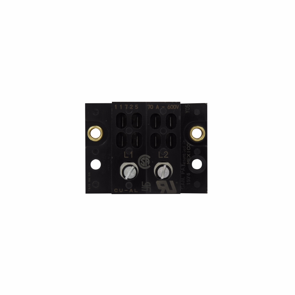 Product image for Bussmann Series 11725-2 Quick Connect Power Terminal Block