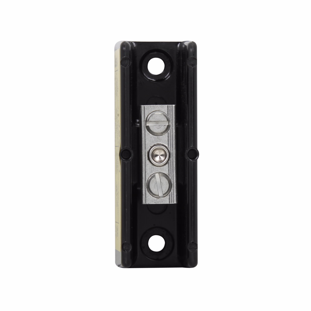 Product image for Bussmann Series 16200-1 1-Pole 14 to 2 AWG 600 VAC/VDC Power Splicer Terminal Block