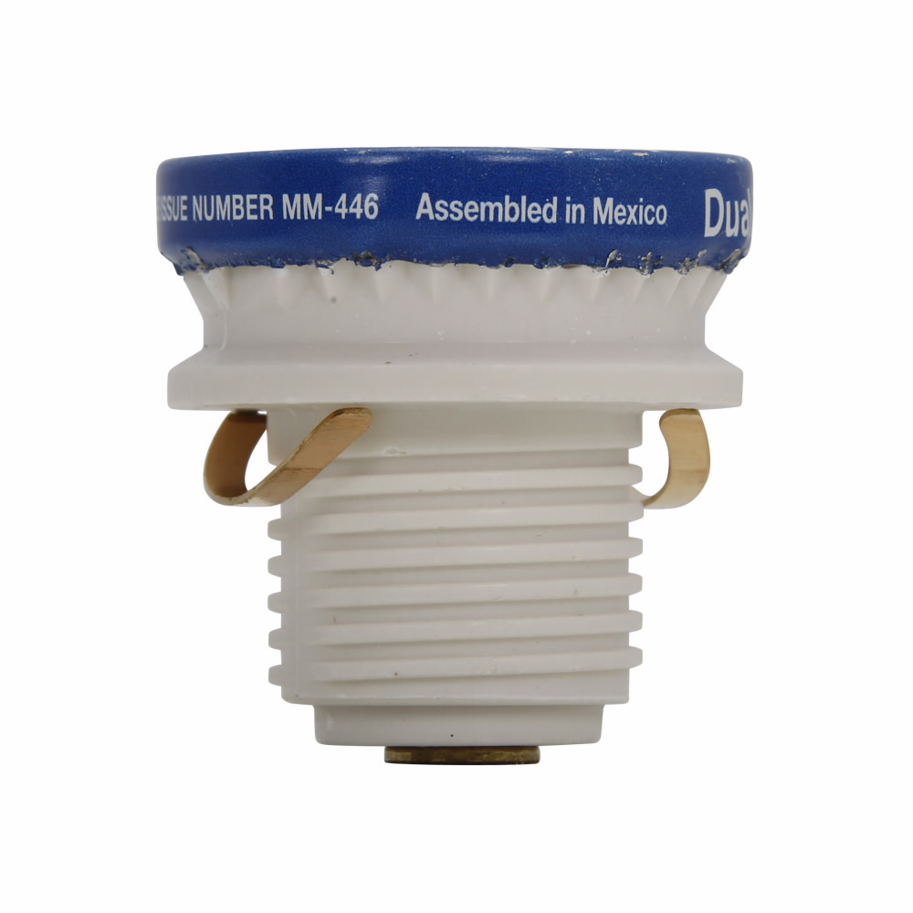 Product image for Bussmann S-15 125vAC 15amp Time-Delay Dual-Element Plug Fuse, Rejection Base