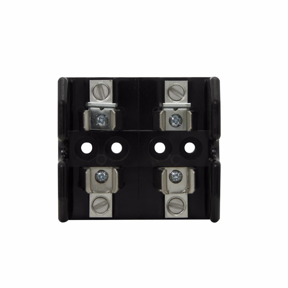 Product image for Bussmann Series T60060-2CR 2-Pole 60 Amp 600 VAC/VDC Class T Fuse Block
