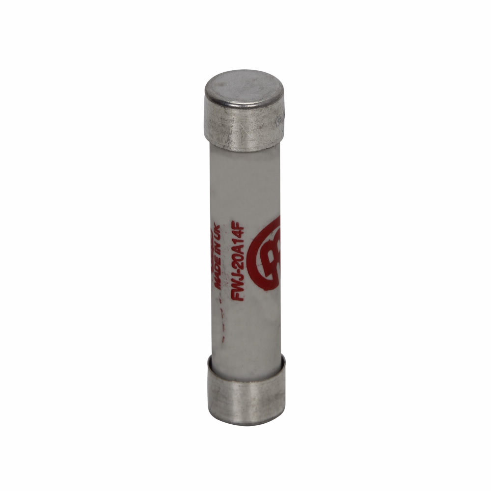 Product image for Bussmann Series FWJ-20A14F 20 Amp 1000 VAC Ferrule Semiconductor High Speed Fuse