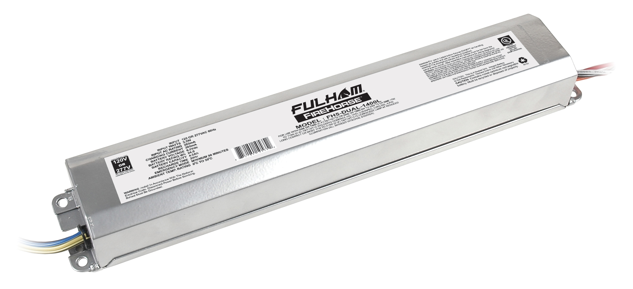 Product image for Fulham Company FH5-DUAL-1400L 1400 Lumens Ballast