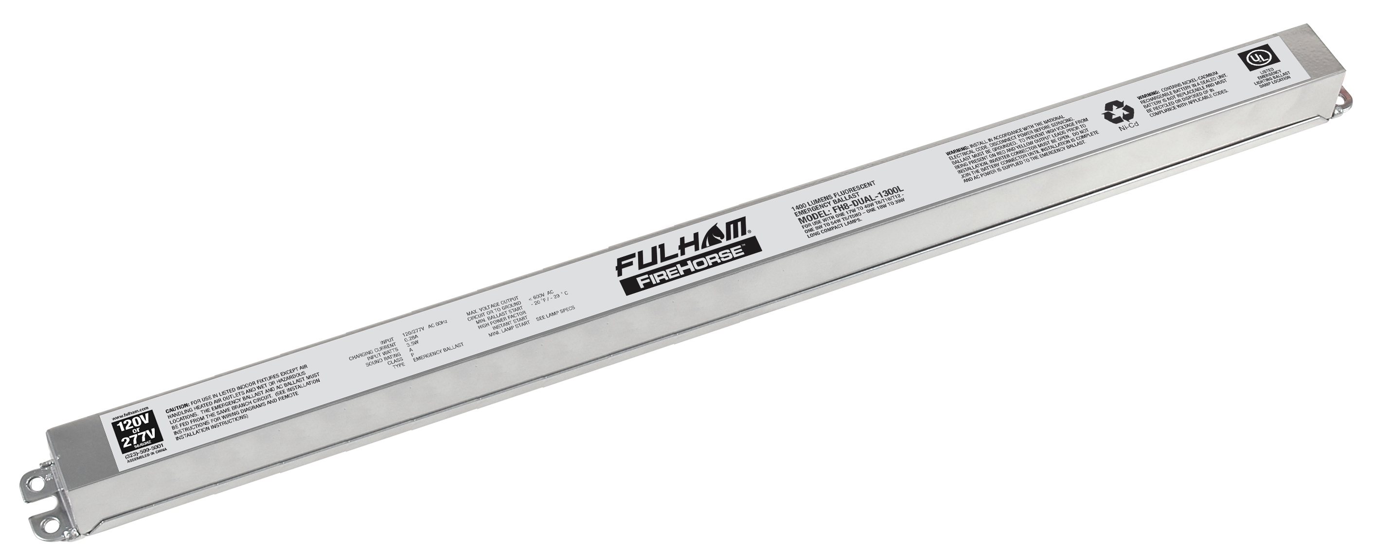 Product image for FUL FH8-DUAL-1300L 1300 LUMENS ELEC