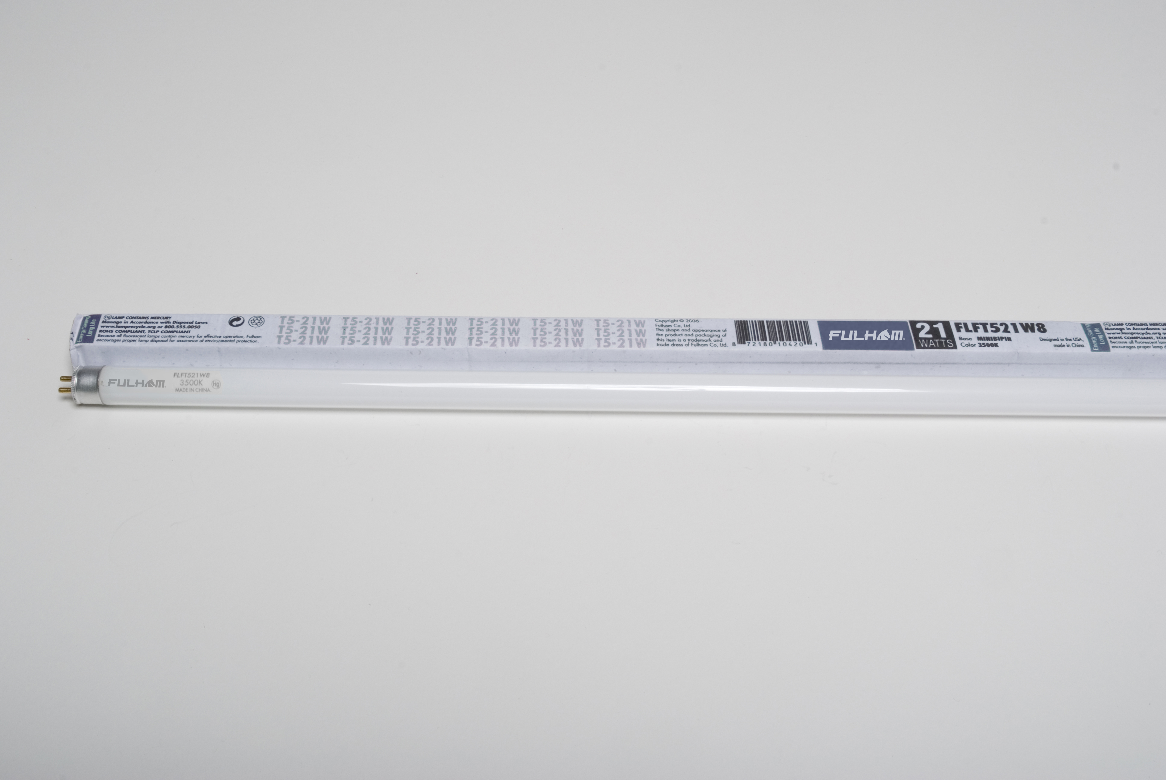 Product image for FUL FLFT521W830 LFL T5 21W 80CRI 30