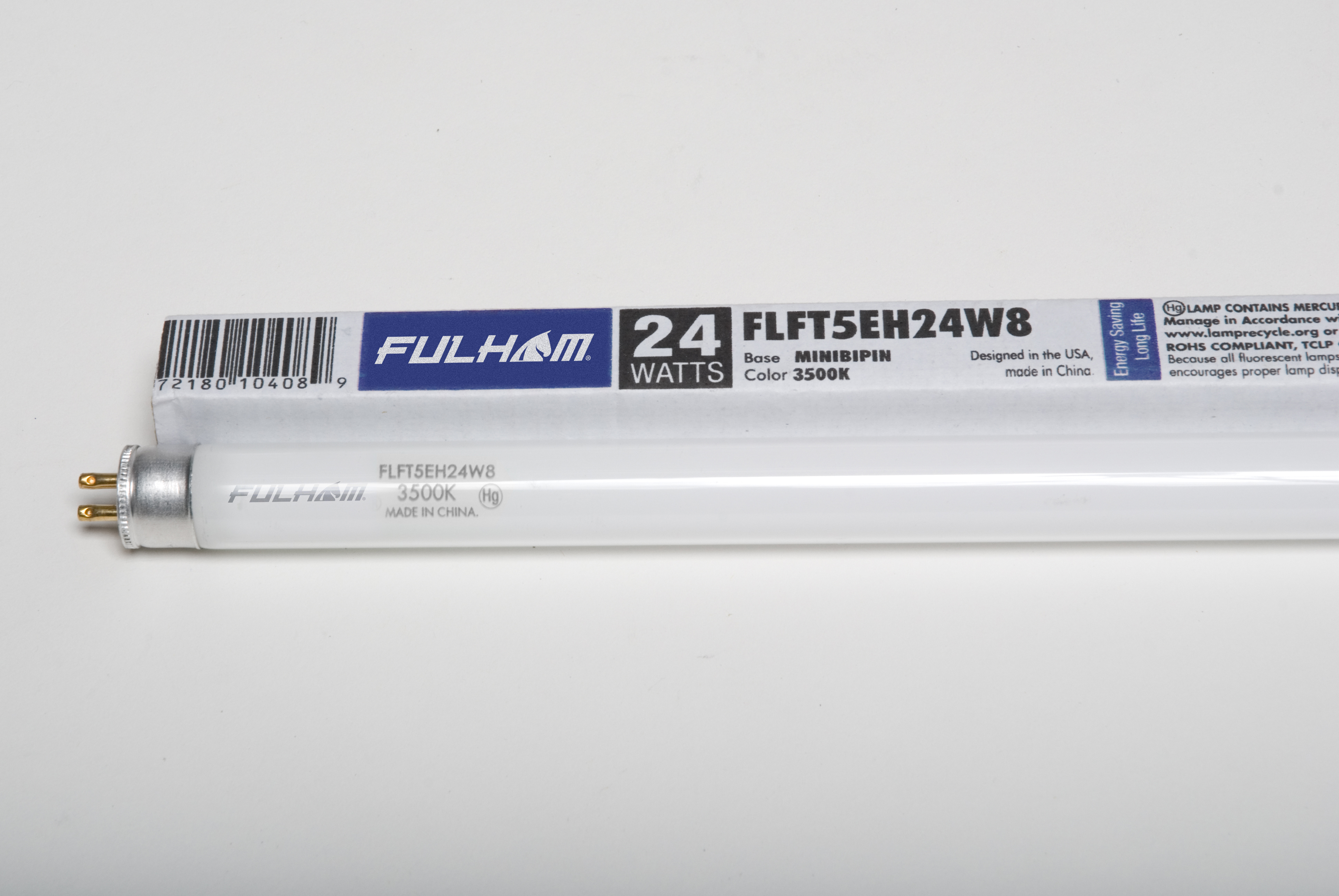 Product image for FUL FLFT5EH24W830 LFL T5 HO 24W 80C