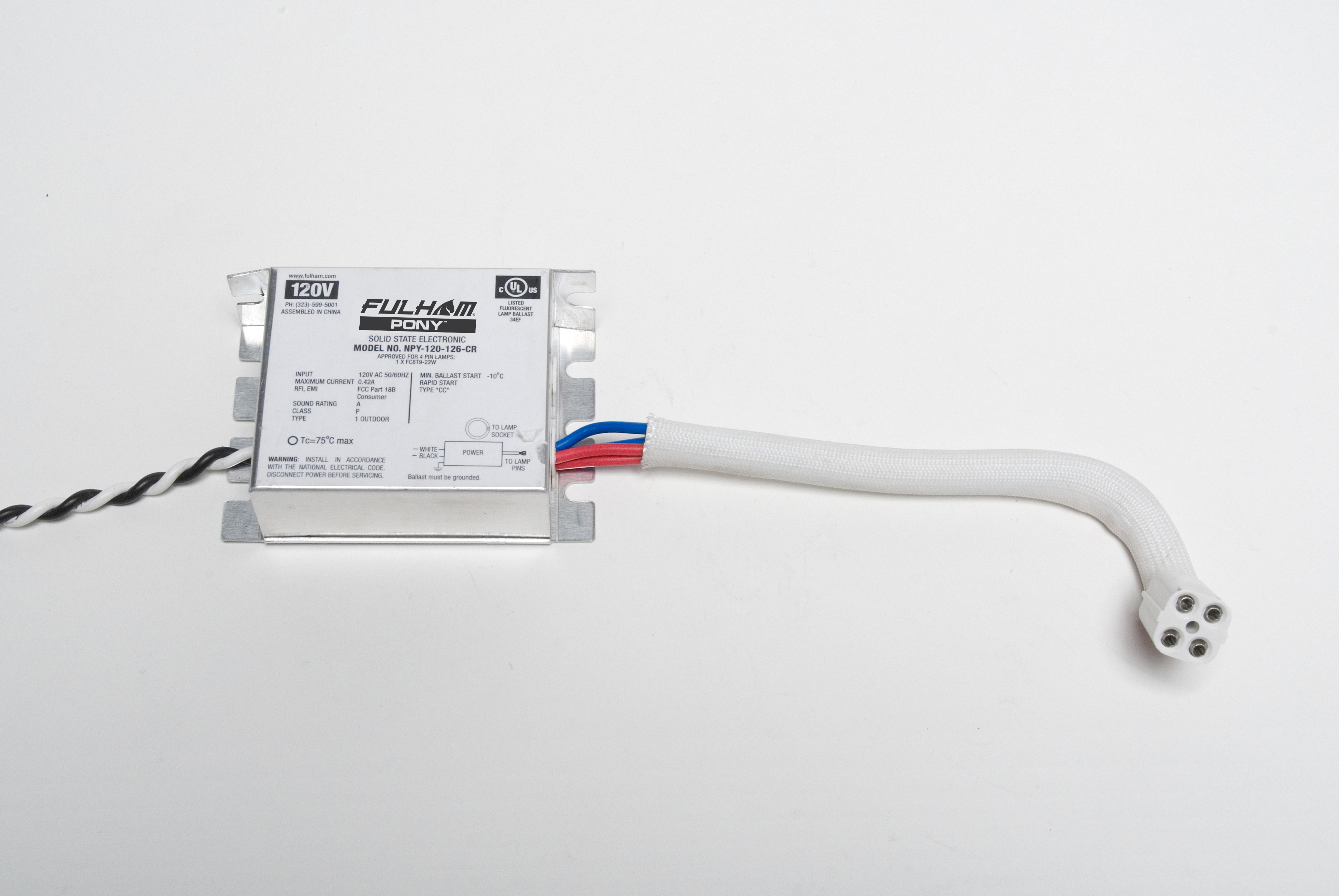 Product image for FUL NPY-120-126-CR NPF 120V 1x26W W