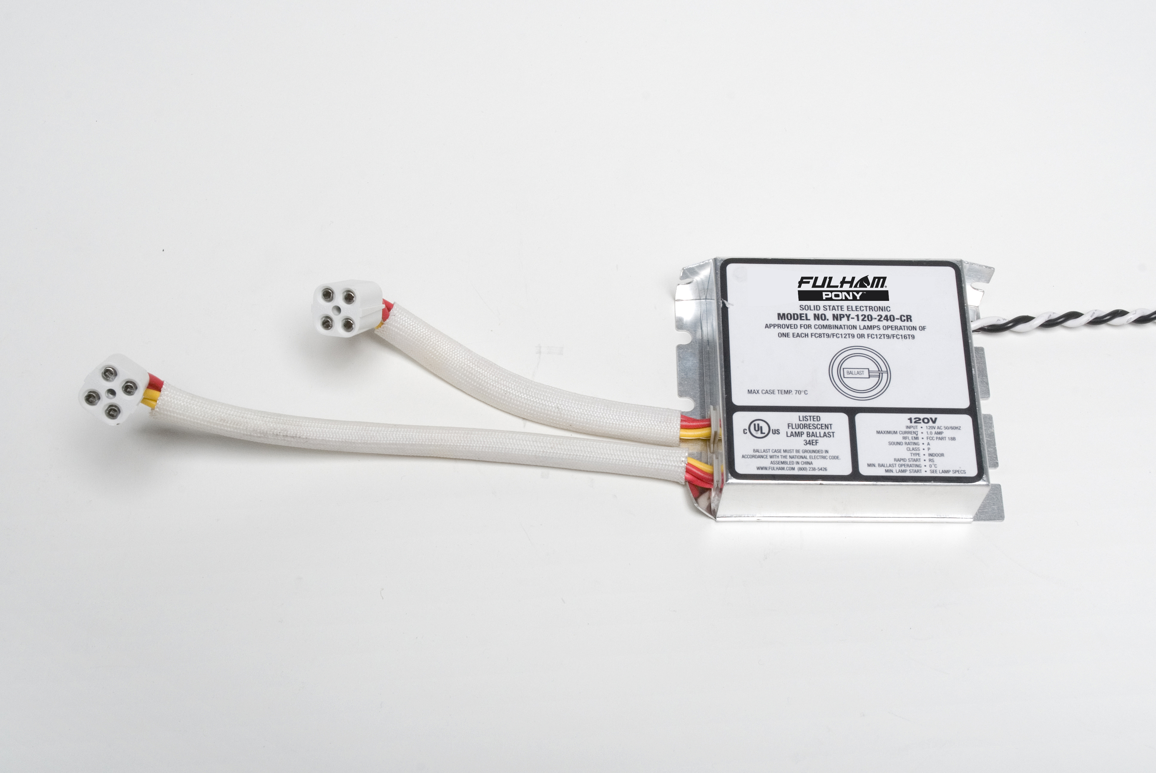 Product image for FUL NPY-120-240-CR NORMAL POWER FAC