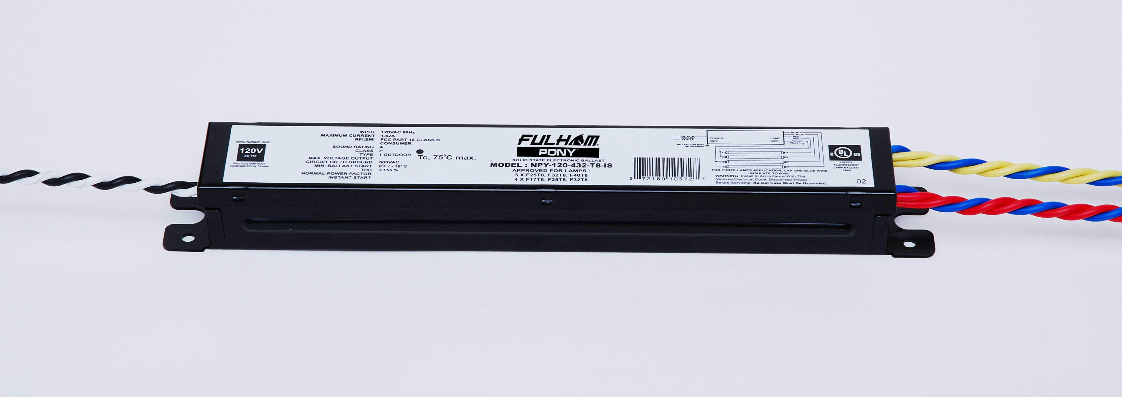 Product image for FUL NPY-120-432T8IS 4 X F32T8