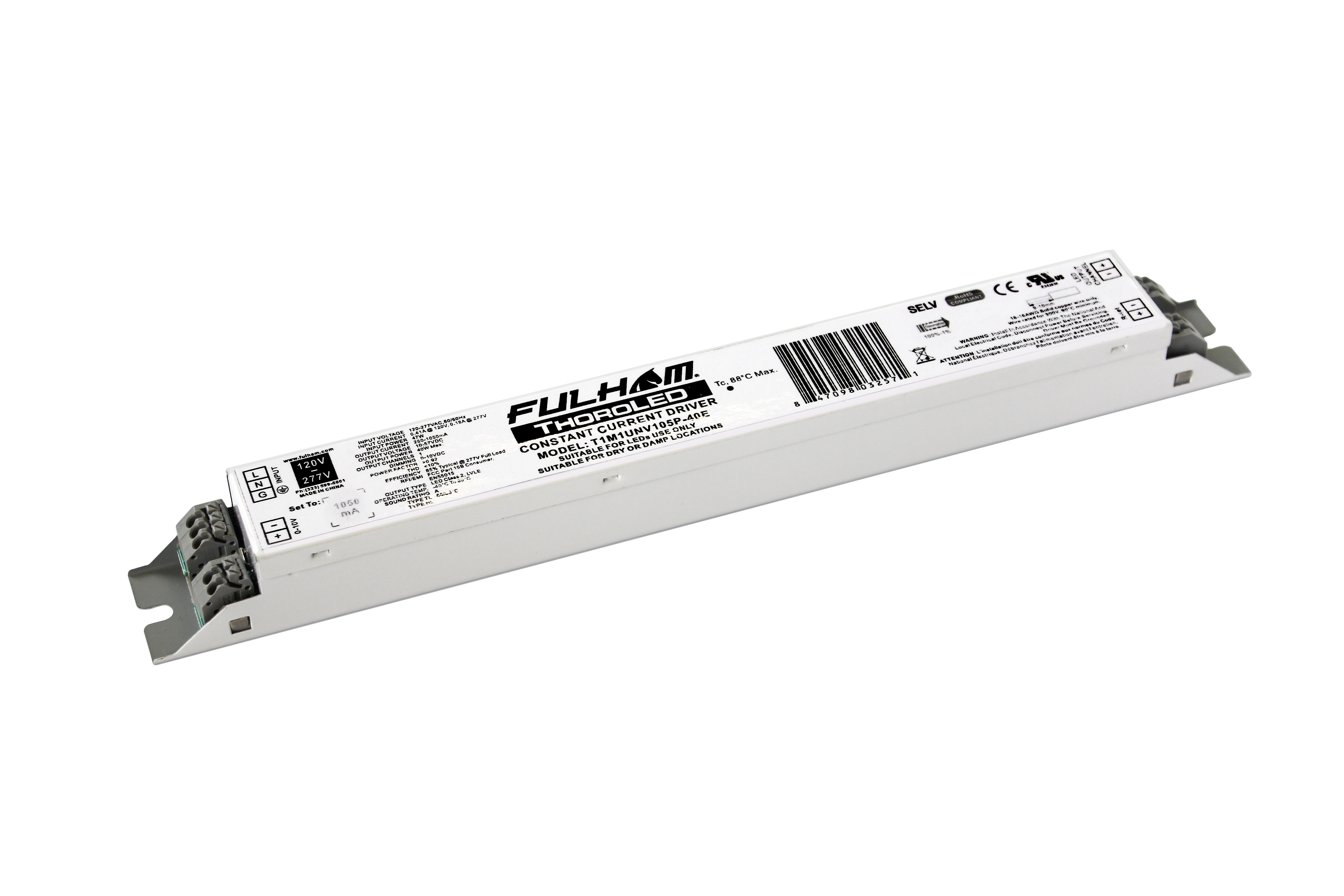 Product image for FUL T1M1UNV105P-40E DRV 40W UNV PG1