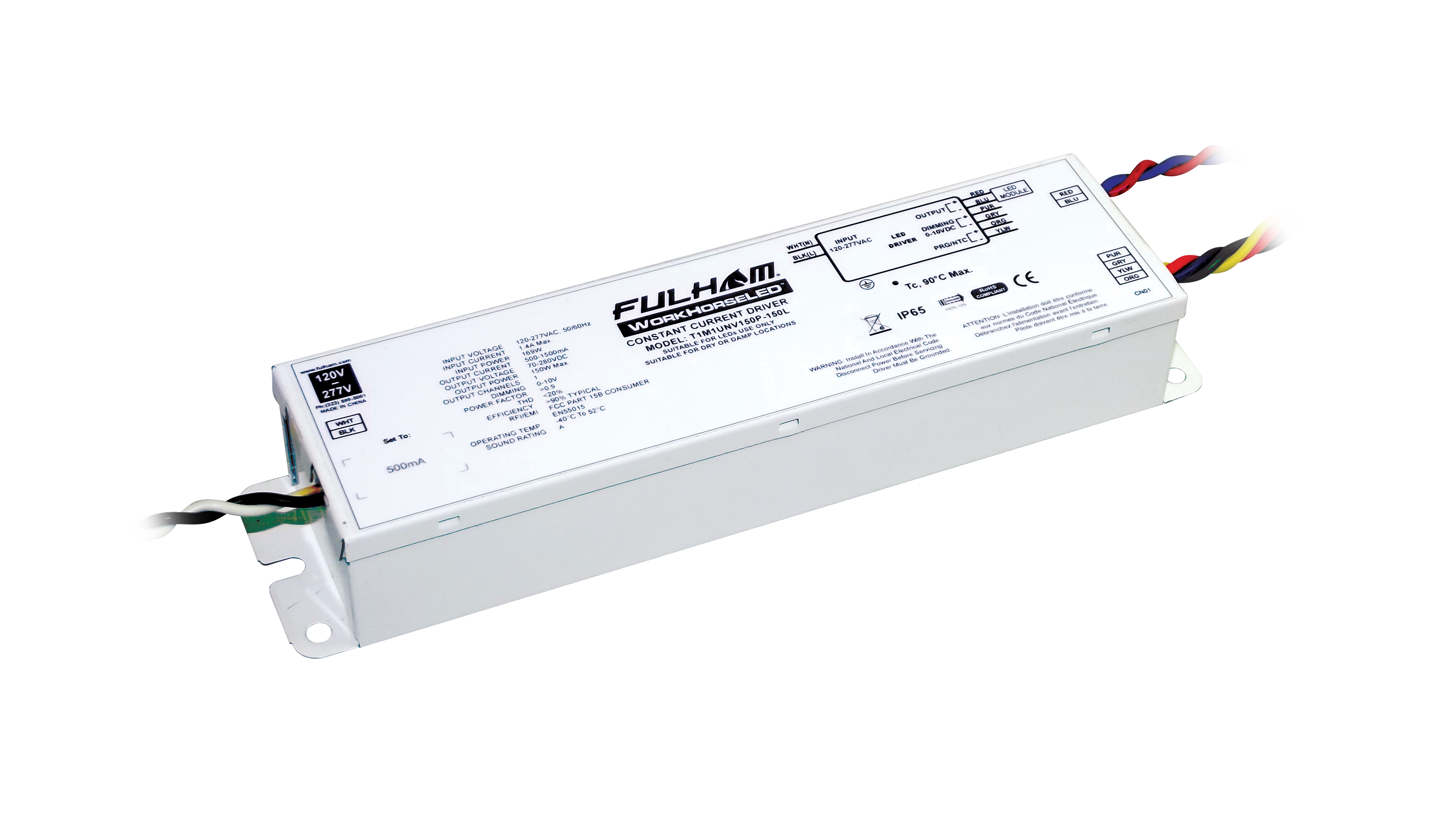 Product image for FUL T1M1UNV150P150L 150W, 0-10V, Ou