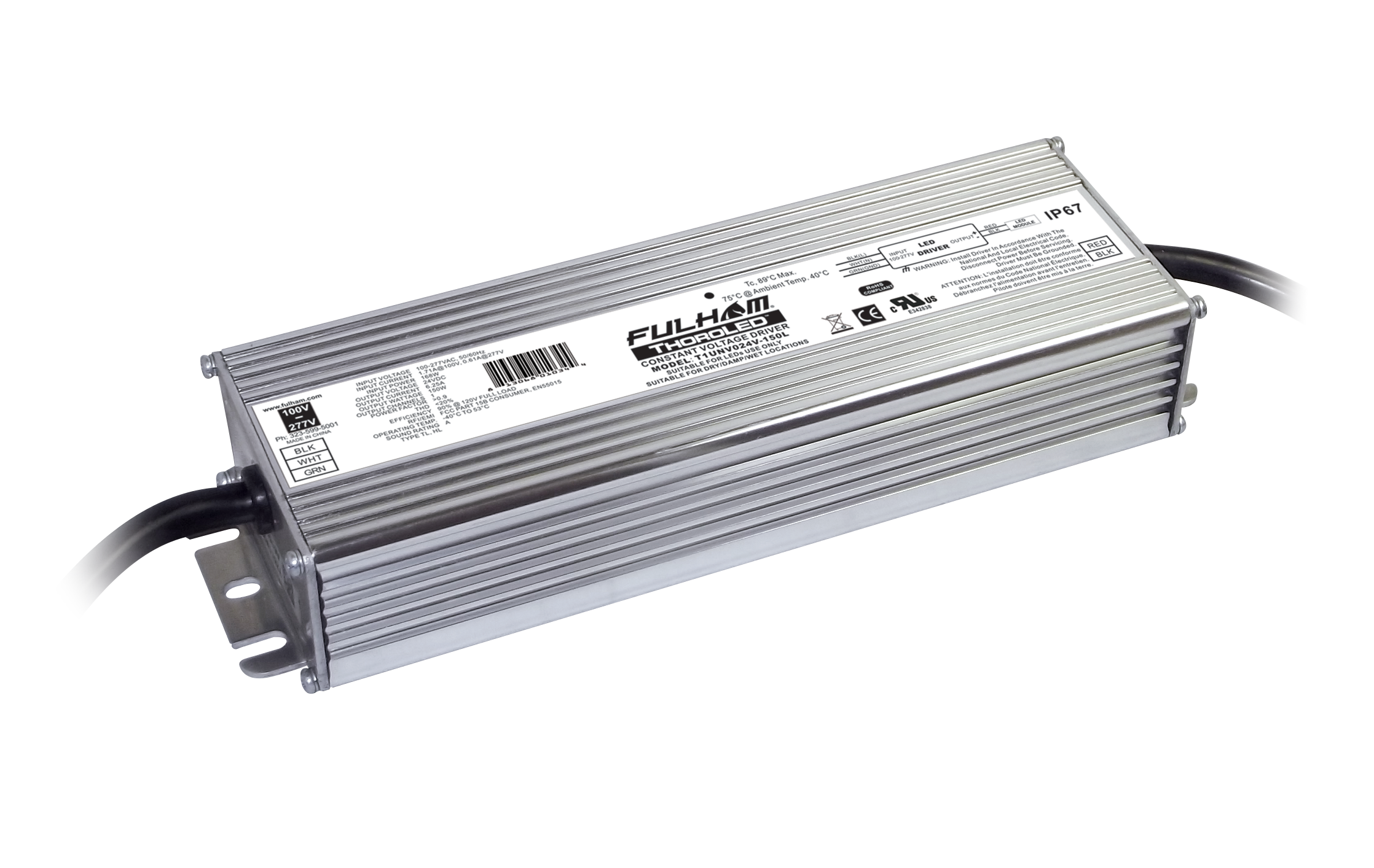 Product image for FUL T1UNV024V-150L DRV 150W UNV CV