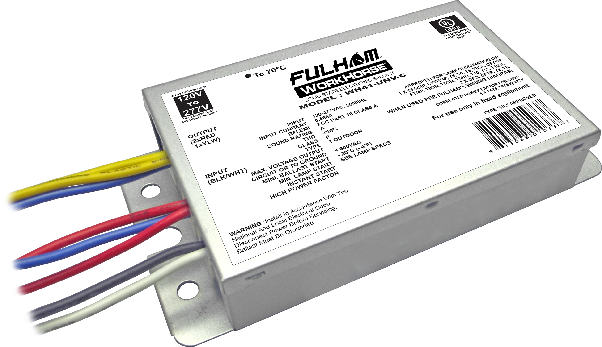 Product image for FUL WH41-UNV-C WH41 UNV INSTANT STA