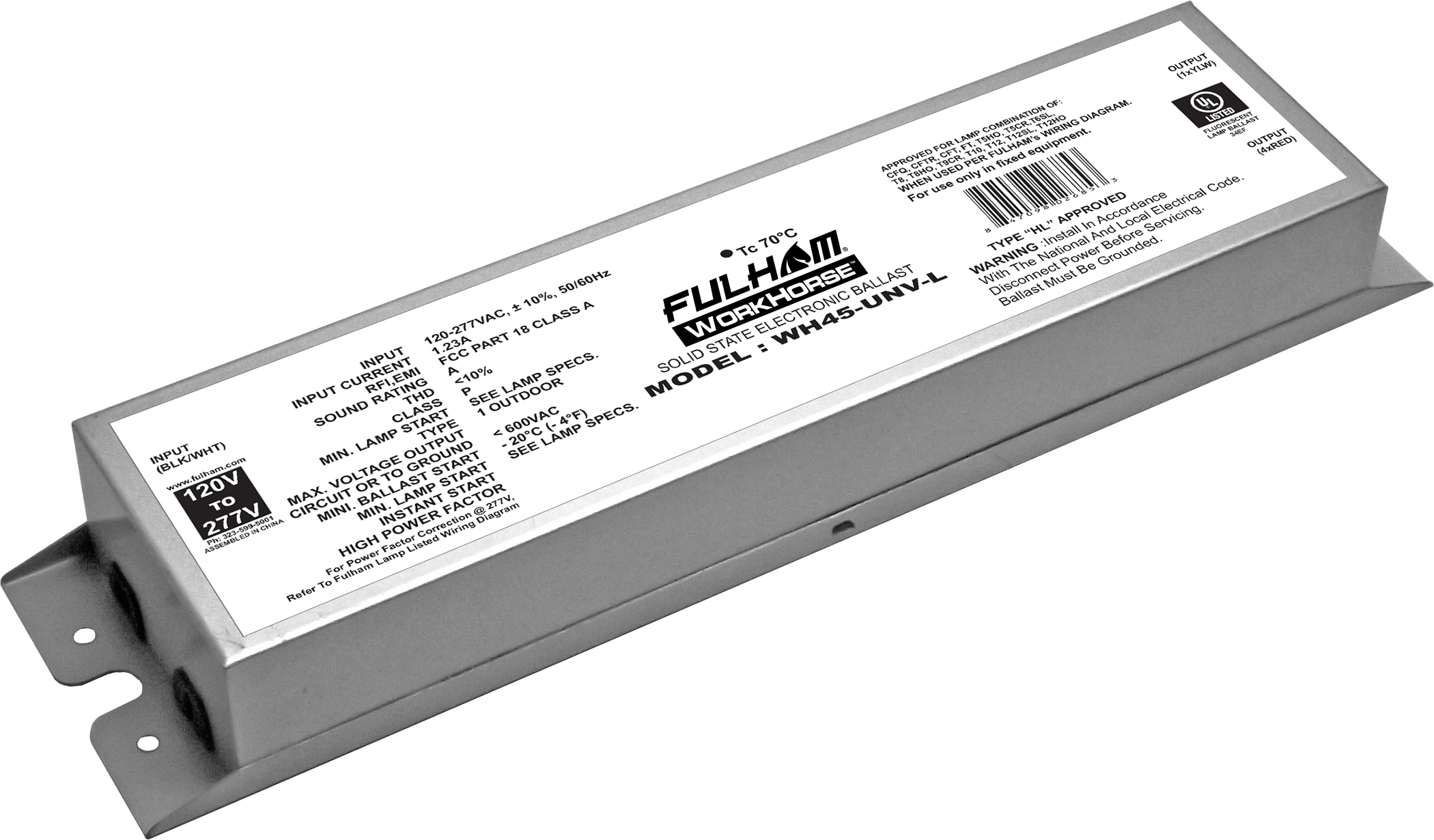 Product image for FUL WH45-UNV-L WH45 UNV INSTANT STA