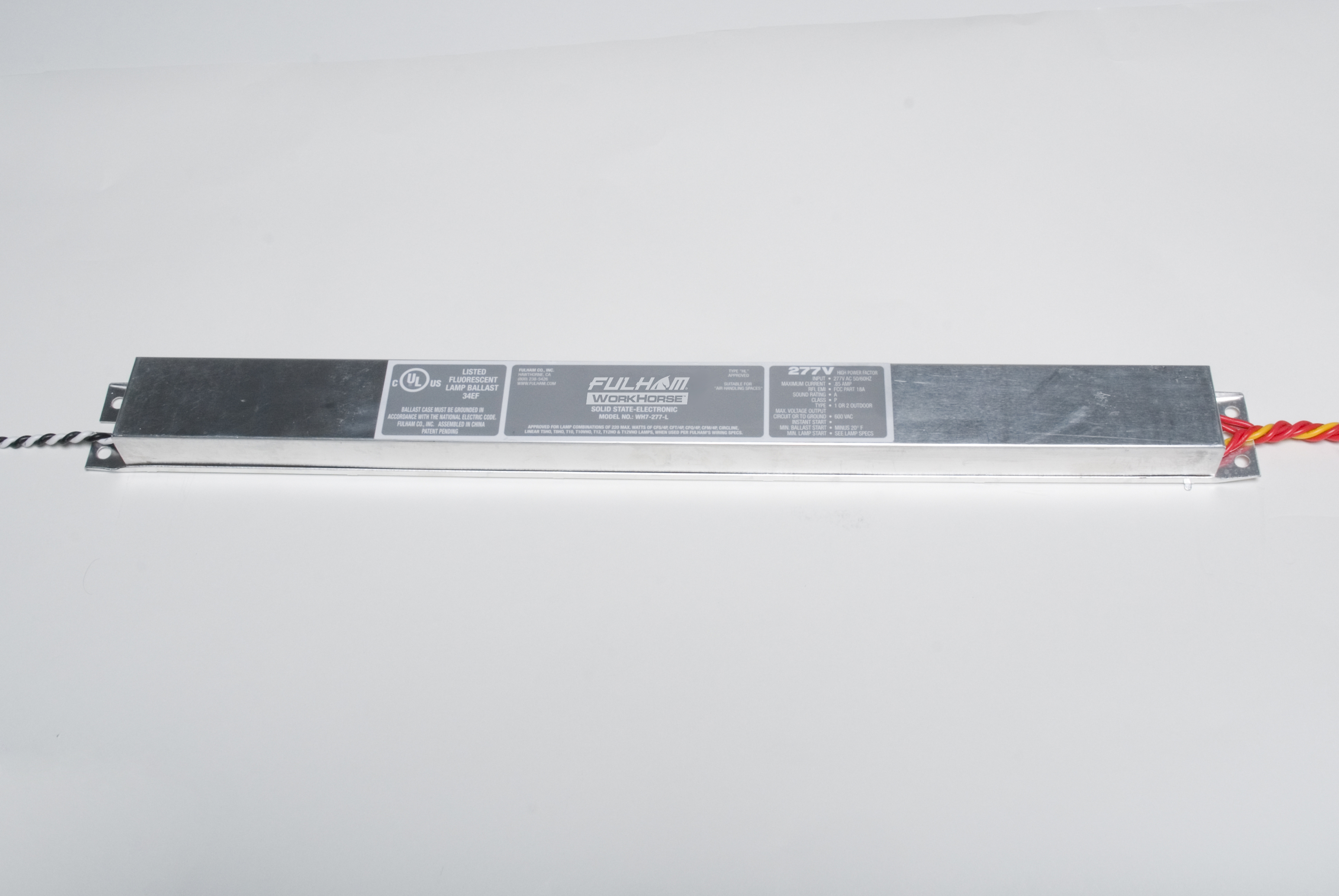 Product image for FUL WH7-277-L WH7,277V,LONG CASE