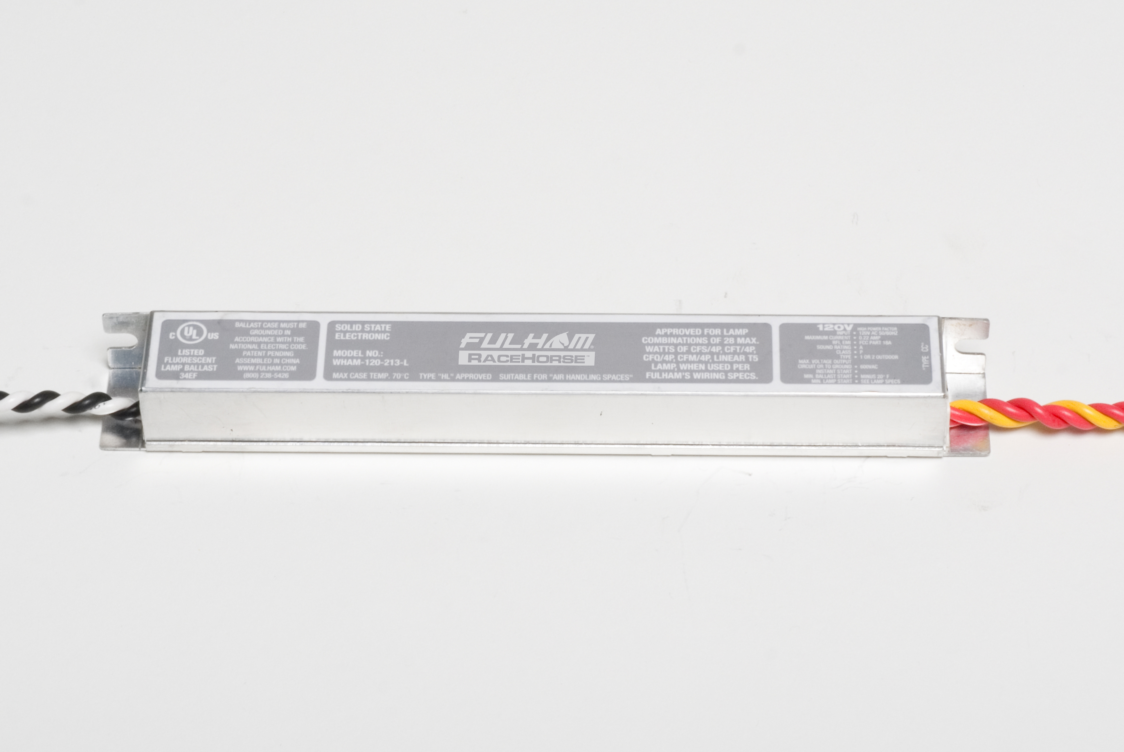 Product image for FUL WHAM-120-213-L 2 X F13T5, 120V