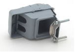 3 No. 3-2 PVC Svc Ent. Cbl Hd w/Galv. Stl Mtn Strap