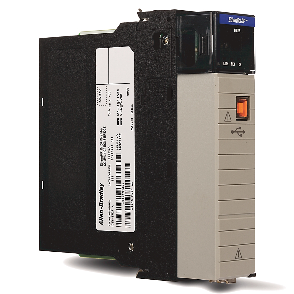 AllenBradley 1756EN2F Controllogix Fiber Optic Module