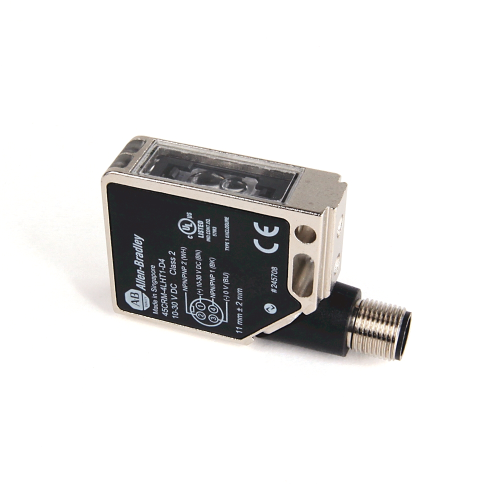 Product image for Allen Bradley 45CRM-4LHT2-D4 Color Registration Mark Sensor