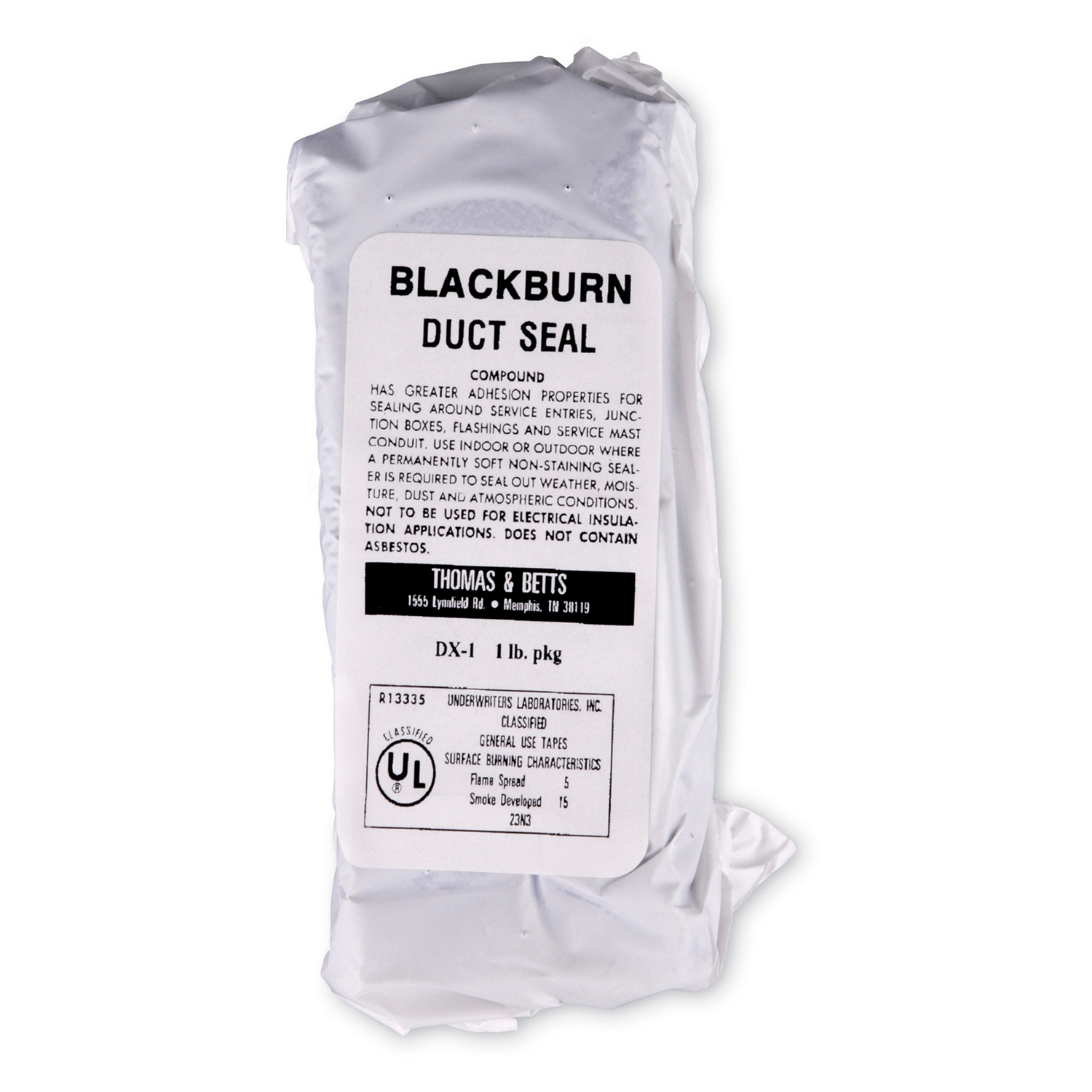 Blackburn DX5 5 lb Duct Seal Compound Crawford Electric Supply