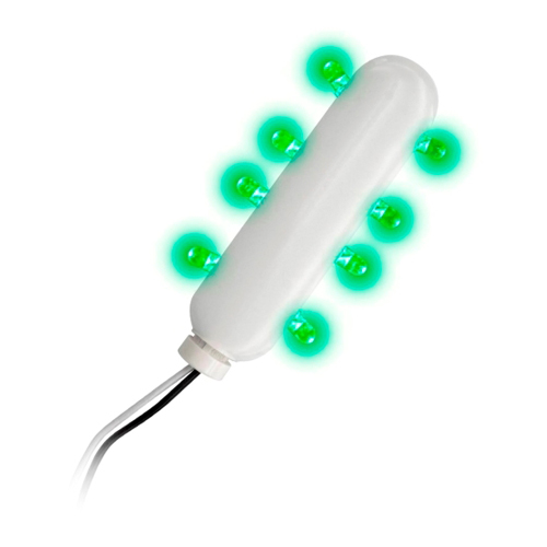 LED Paddle Retrofit Kits Green Hardwire LED Kit 120/277V