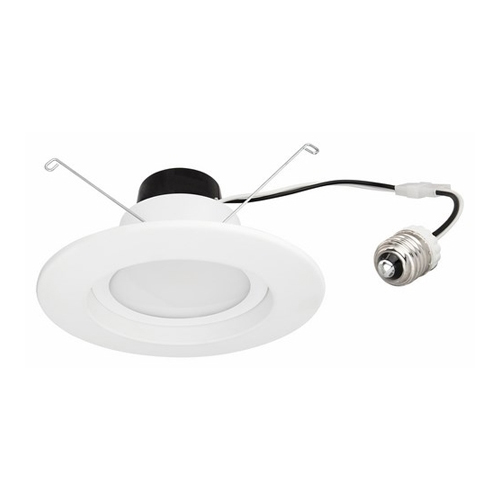 Allusion LED Lamp with Smooth Warm Dimming DR56, 11W, 65W Equivalent, 3000-2000K, 1100LU, E26 Base, Dimmable, 25,000 Hours, Suitable for Damp Locations, 120 Degree Beam Angle, White