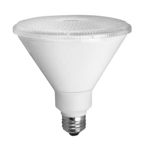 Elite LED PAR Lamp PAR38, 18.5W, 120W Equivalent, 2700K, 1300LU, E26 Base, Dimmable, 25,000 Hours, Suitable for Damp Locations, 25 Degree Narrow Flood, White
