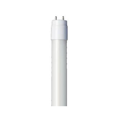 LED Glass T8 Type AB Tubes Lamp Ballast and Line Voltage Compatible 15W, 32W Equivalent, 5000K, 1800LU, Medium Bi Pin Base, Non Dimmable, 50,000 Hours, Frost, DLC Standard