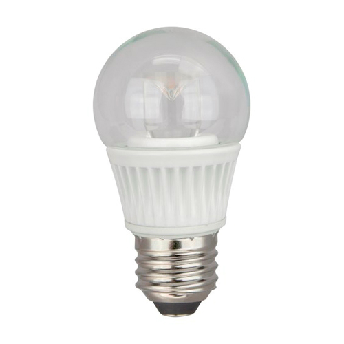 LED Wet Location S14, 4W, 40W Equivalent, 4100K, 300LU, E26 Base, Non Dimmable, 25,000 Hours, Suitable for Wet Locations, General Purpose, Clear