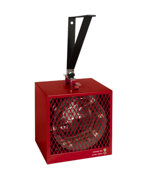 Product image for Stelpro ASCH48T Portable MultiPurpose Heater, 30A 240/208V 4800/3600W, Red