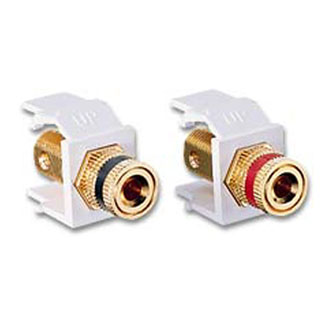 Product image for LEV 40833-W WHITE QUICKPORT SNAPIN