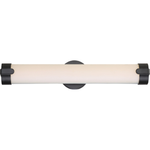 LOOP LED DOUBLE WALL SCONCE FIXTURE AGE BRZ