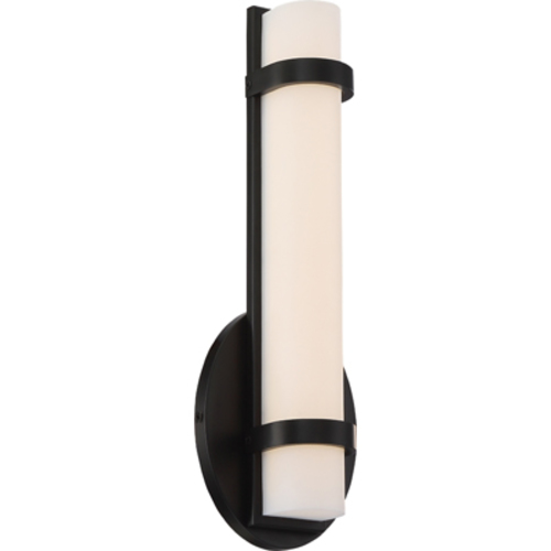 SLICE LED SINGLE WALL SCONCE FIXTURE AGE BRZ