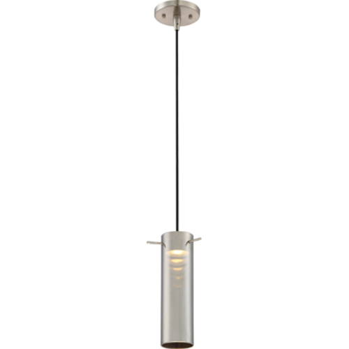 PULSE 1 LIGHT LED MINI PENDANT FIXTURE CP GLASS