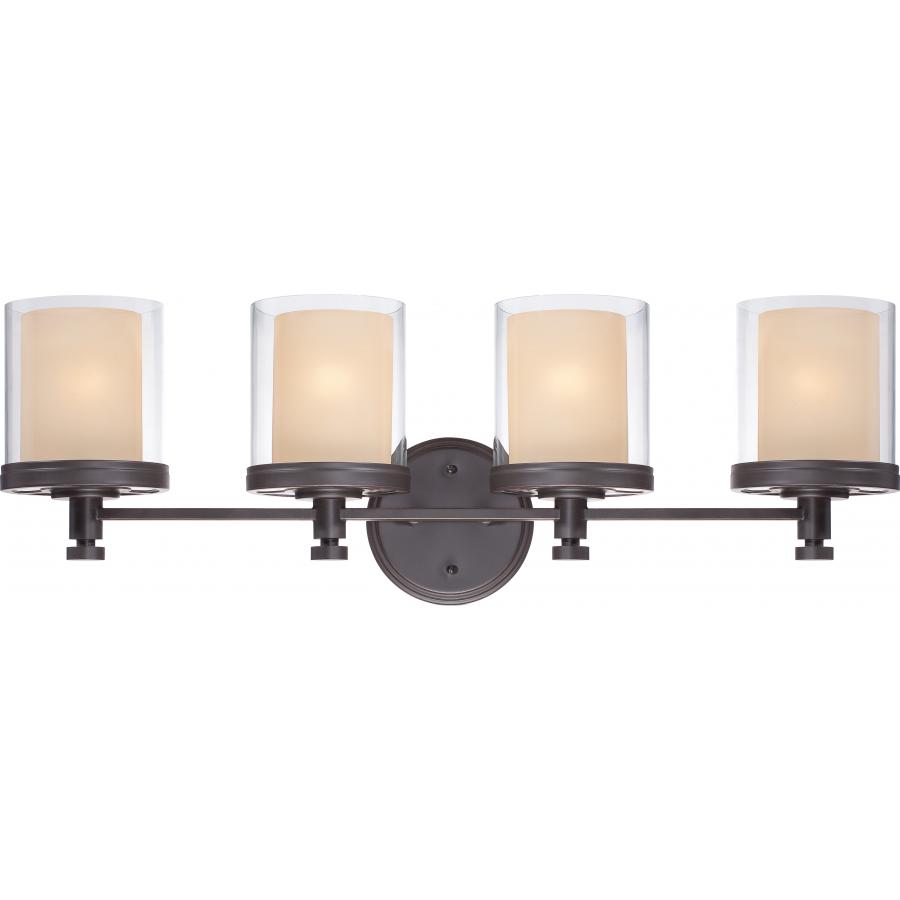 Product image for SATCO 60/4544 DECKER 4 LIGHT VANITY