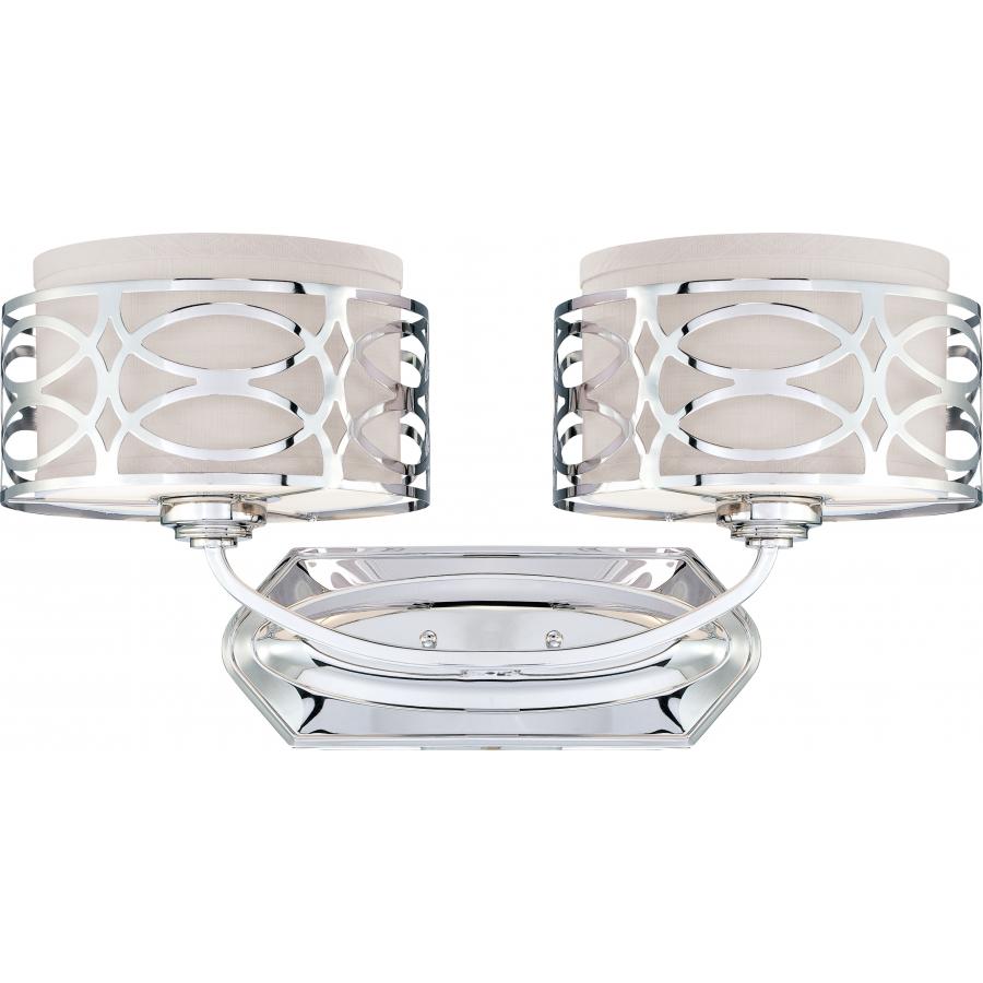 Product image for SATCO 60/4622 HARLOW 2 LIGHT VANITY