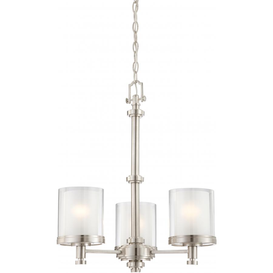 Product image for SATCO 60/4647 DECKER 3 LT CHANDELIE