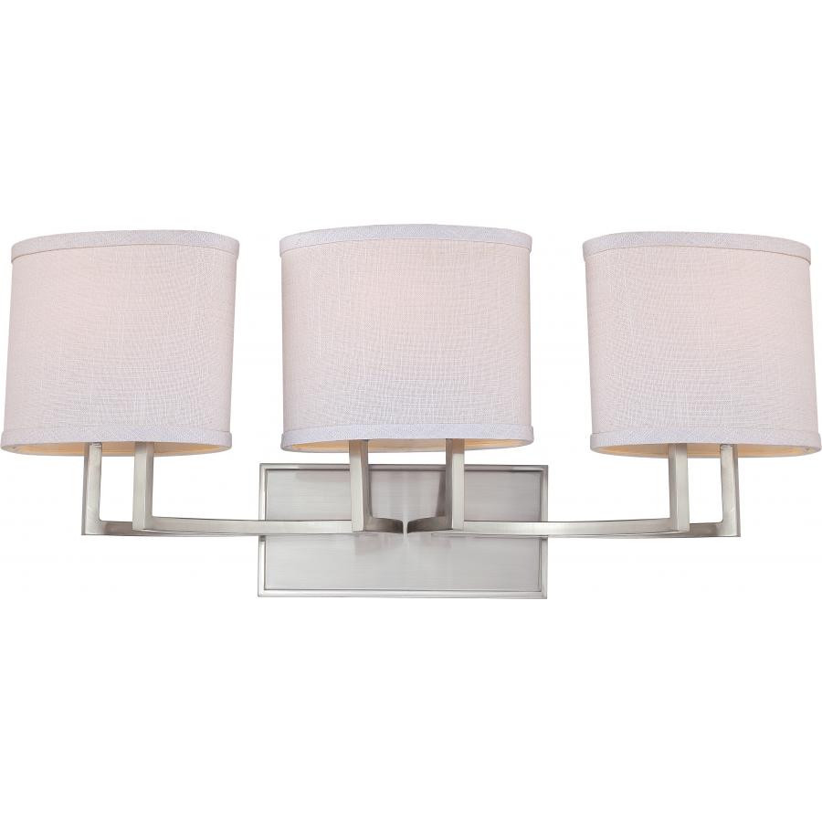 Product image for SATCO 60/4753 GEMINI 3 LIGHT VANITY