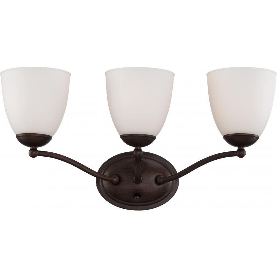 Product image for SATCO 60/5133 PATTON 3 LT VANITY