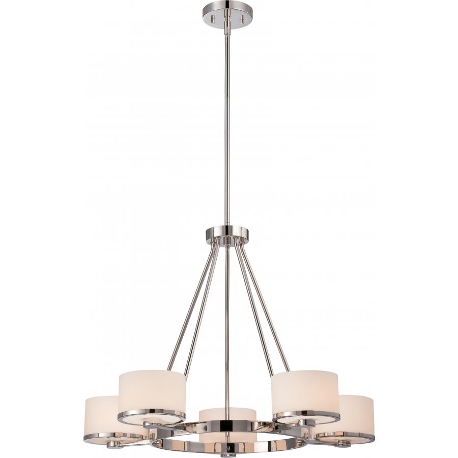 Product image for SATCO 60/5475 CELINE 5 LT CHANDELIE