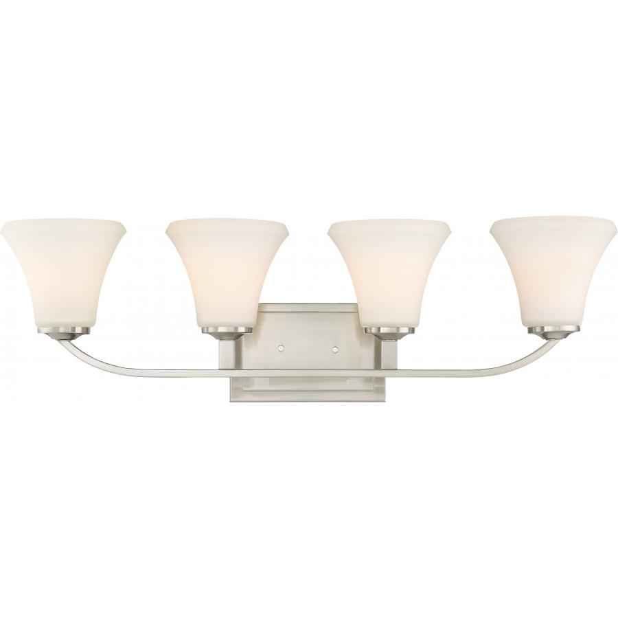 Product image for SATCO 60/6204 FAWN 4 LIGHT VANITY B