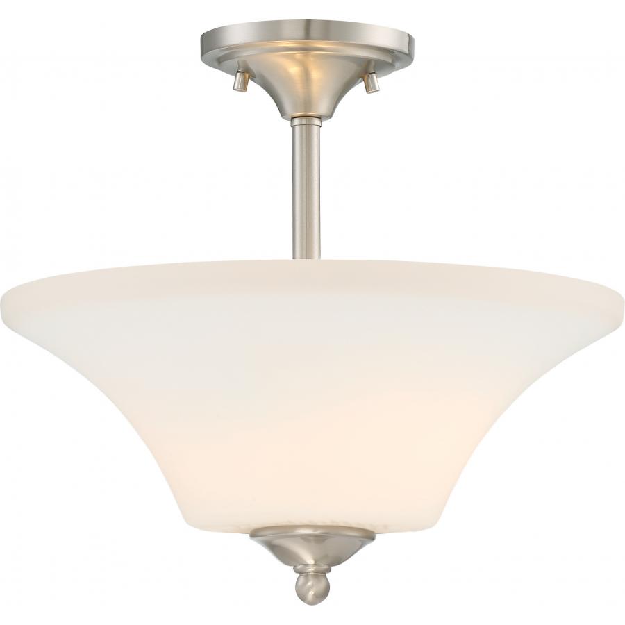 Product image for SATCO 60/6212 FAWN 2 LIGHT SEMI FLU