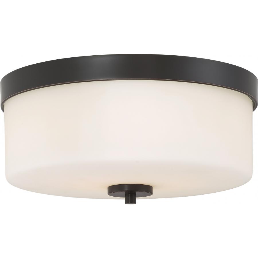 Product image for SATCO 60/6331 DENVER 2 LIGHT FLUSH